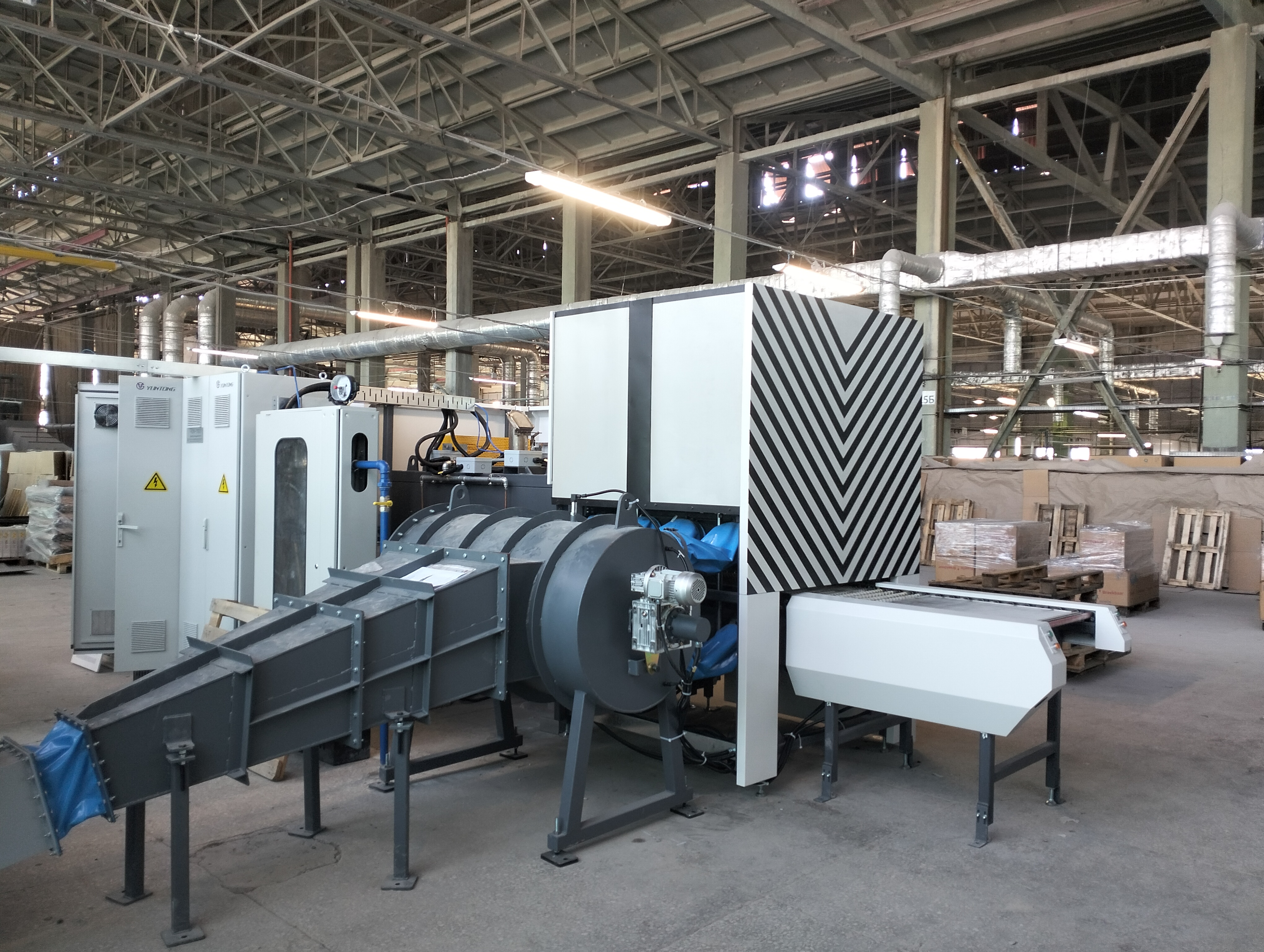 Линия закалки стекла YT0608